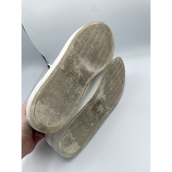 To Boot New York Men’s White Leather Lace Up Sneakers Size 11 Made in Italy - Picture 5 of 6